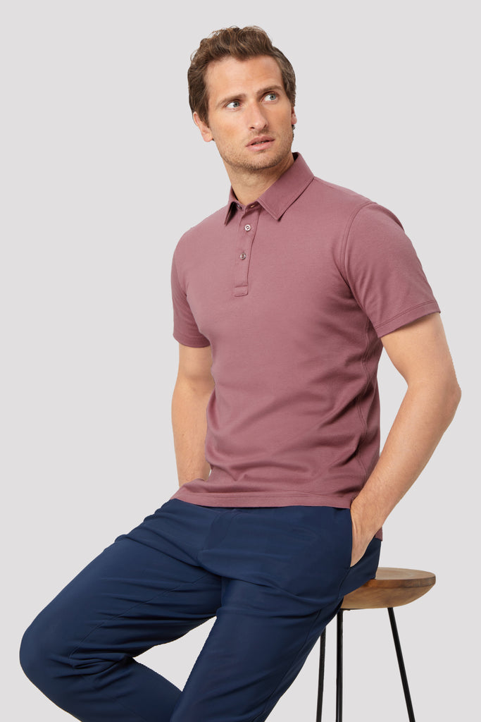 Arizona Dust Polo Shirt Egyptian Cotton